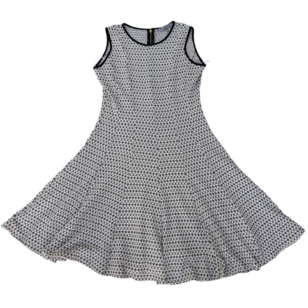 NEW! Danny & Nicole Neutral  Fit & Flare Neutrals Dress Lined Size 4/6